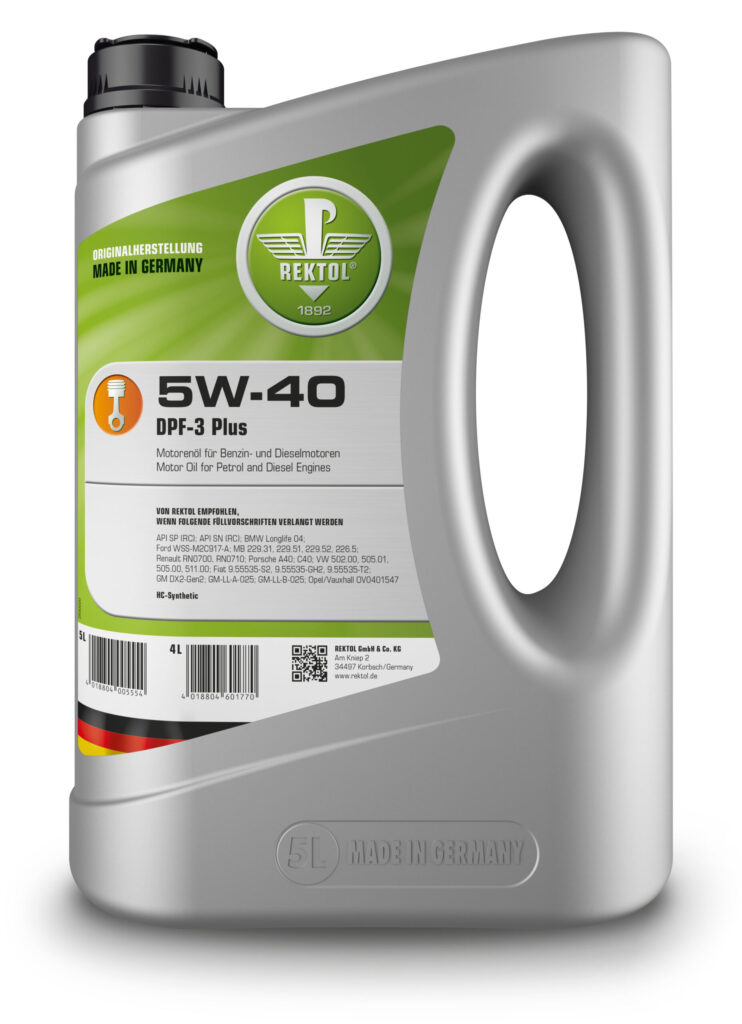 REKTOL 5W-40 DPF-3 Plus