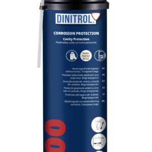 Dinitrol 1000. Aizsargvasks, ilgstošs korozijas aizsardzības līdzeklis dobuma blīvēšanai, 500ml