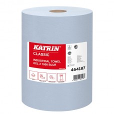 KATRIN XXL 2 1000 Industriālais papīra rullis zils