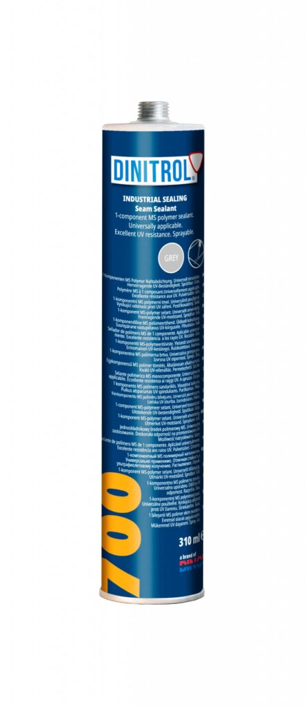 Dinitrol 700 izsmidzināms STP blīvmasa, šuvju hermētiķis 310ml