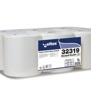 Celtex papīra dvielis MAXIPULL DOUBLE-MAXI balts, 153m, 1X6gb.