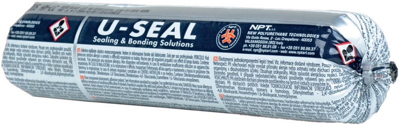 NPT U-Seal 208 BTR, 600ml, ļoti augstas viskozitātes vienkomponenta poliuretāna līme stiklojuma un konstrukciju līmēšanai BTR (Bus, Truck & Rail) nozarē