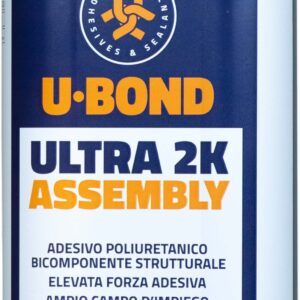 NPT U-Bond Ultra 2K Assembly, 400ml, divkomponentu poliuretāna konstrukciju montāžas līme.