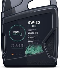 AVISTA PACE EVO C2/C3 SAE 5W-30, 5l