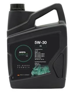 AVISTA PACE EVO FE SAE 5W-30 5l