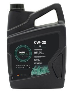 AVISTA PACE EVO PRIME FE SAE 0W-20, 1l