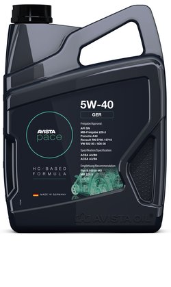 AVISTA PACE GER 5W40 5l